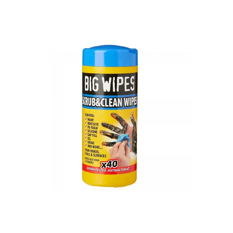 Big Wispes toallitas de limpieza antibacteriana