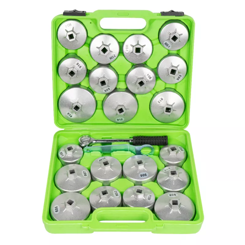 JUEGO DE EXTRACTORES PARA FILTROS DE ACEITE / 23 PCS EN ALUMINIO jbm